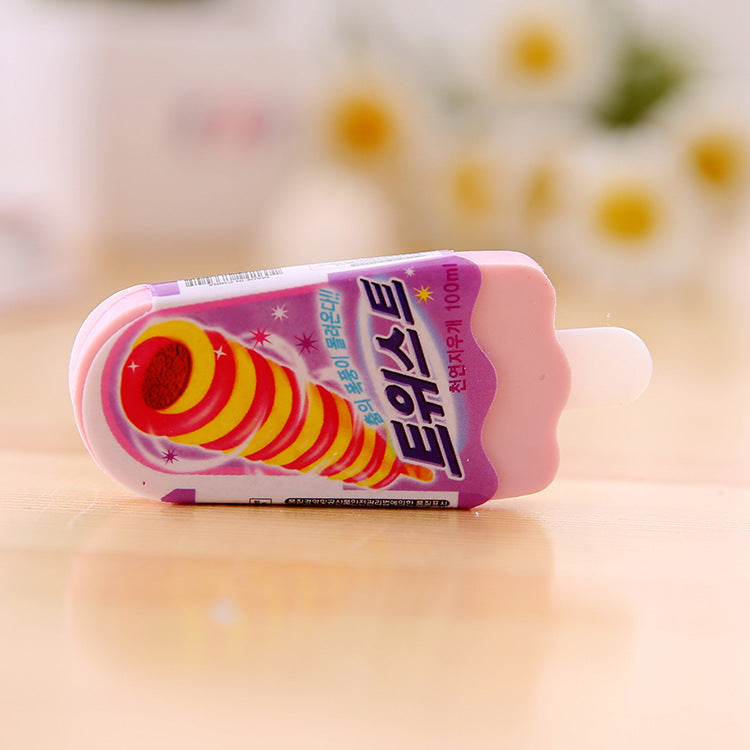 Wholesale TPR Ice Cream Ice Cream Shape Eraser